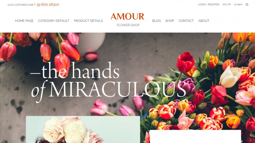 flower shop advertisement