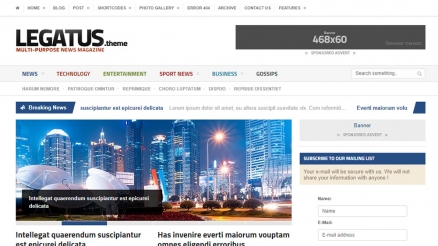 Legatus WordPress Theme Review - Great Choice for News Magazine