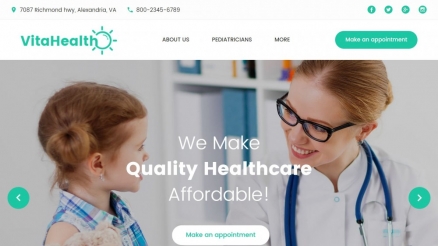 10+ Pediatric Clinic WordPress Themes