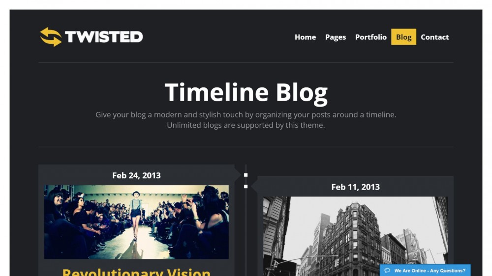 timeline theme