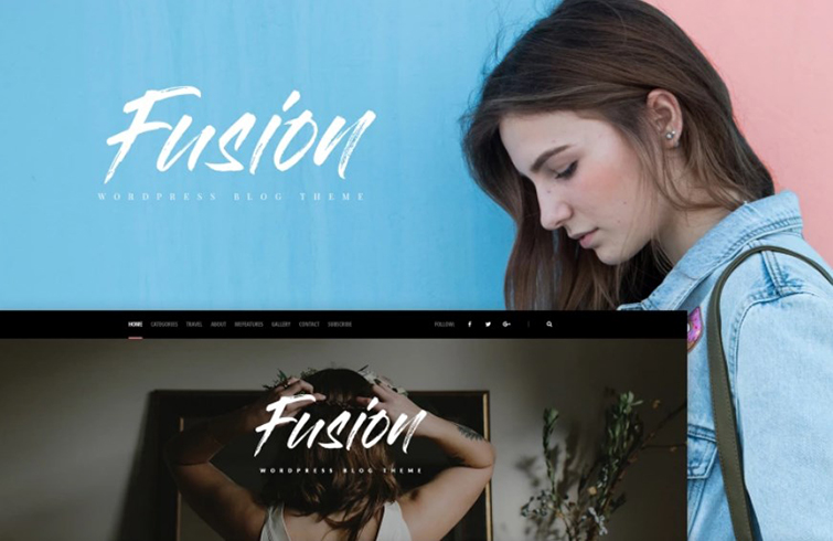 Fusion WordPress theme