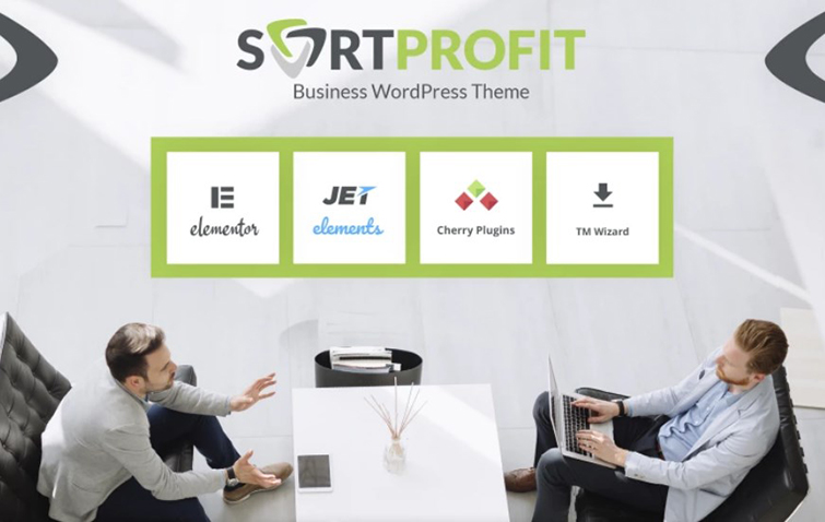 SortProfit - Business & Finance  WordPress theme