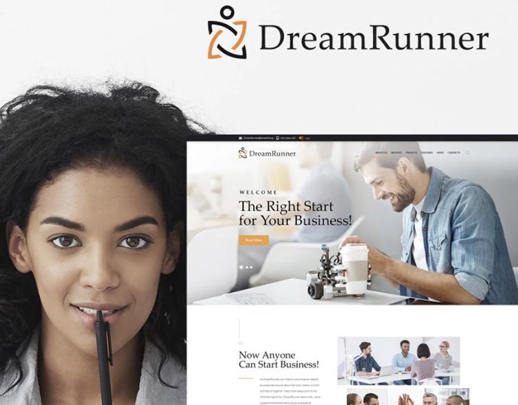 Dream Runner WordPress theme