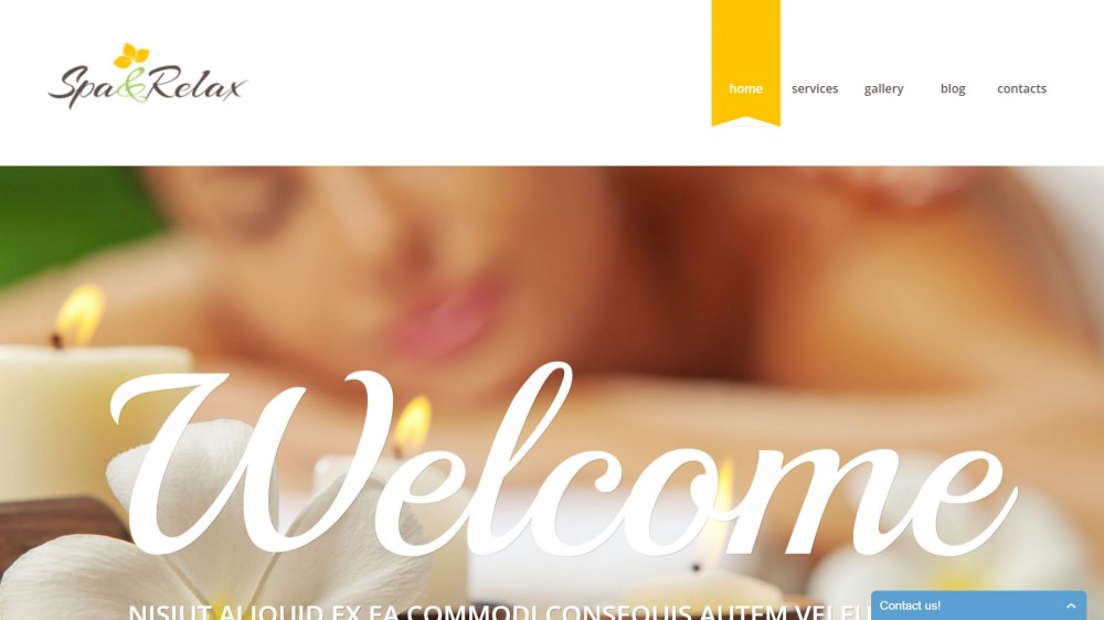 Spa and Relax – Spa Accessories WordPress Theme