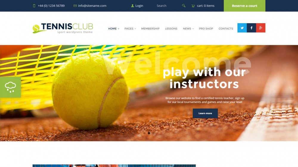 tennis web