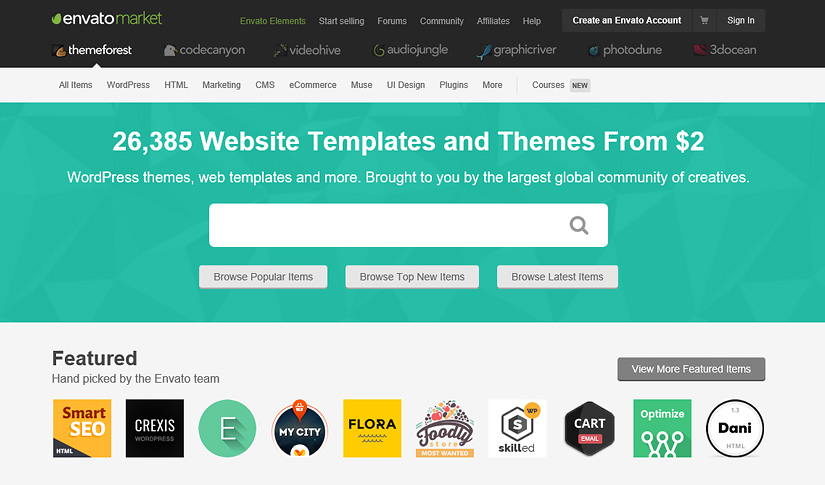 Best ThemeForest Alternatives for Selling WordPress Themes