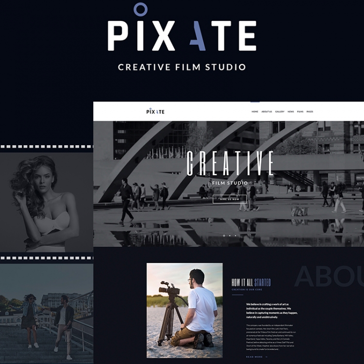 Pixate - WordPress Theme