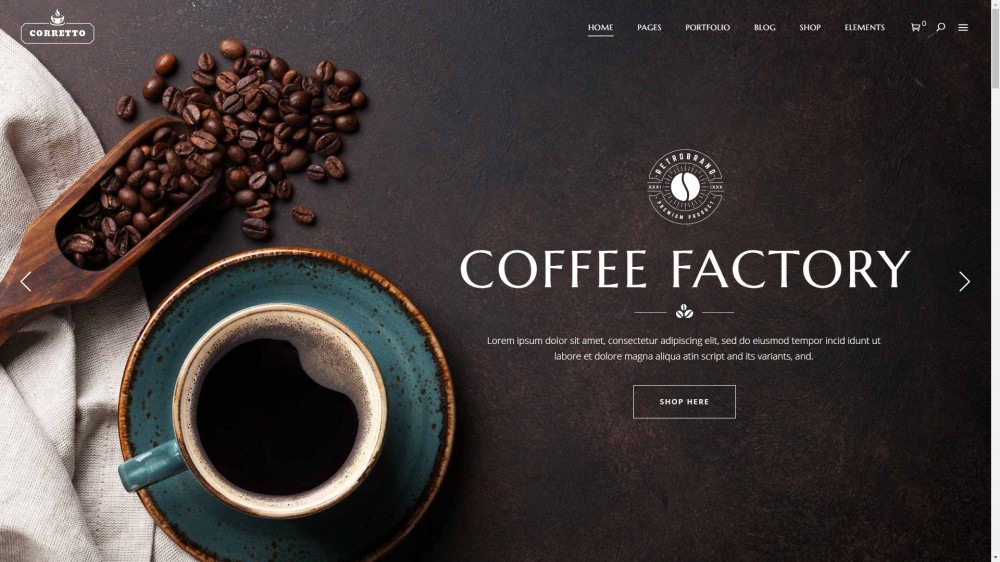 Brilliant & Delicious Tea House and Coffee Shop WordPress Themes