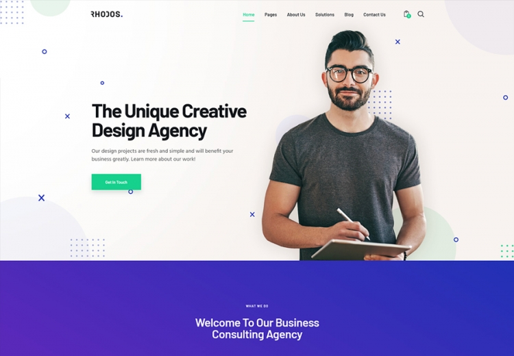 Rhodos - A Colossal Multipurpose WordPress Theme for Business & Portfolio